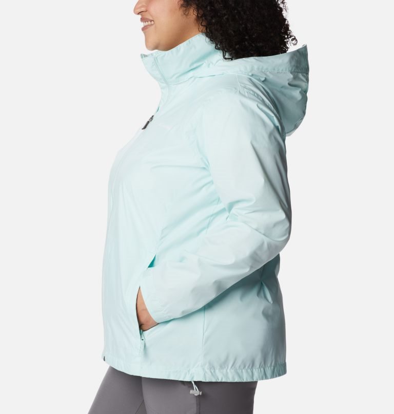 Women's Columbia Switchback III Jackets Turquoise | Plus Size CA-J630L